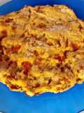 Galleta semolada de tomate y aceitunas 🍅🫒