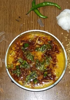 A picture of Mong masoor daal #dhabba daal.