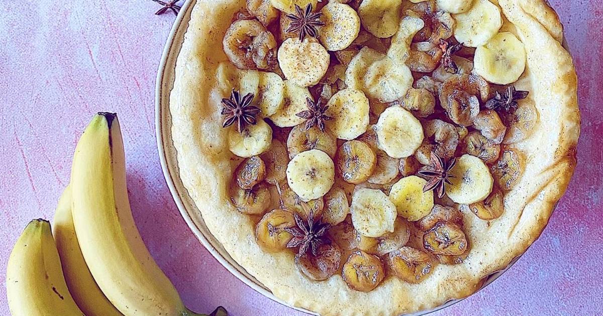 Tarte tatin banane : recette gourmande