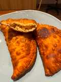 Pastel de massa tenra na air fryer