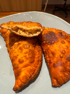 Foto de Pastel de massa tenra na air fryer
