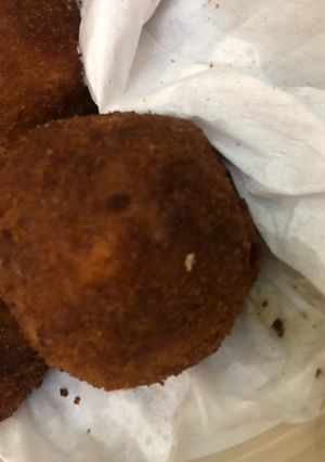 A picture of Scotch egg.