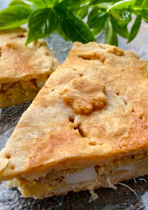 A picture of Egg Tuna Pie.