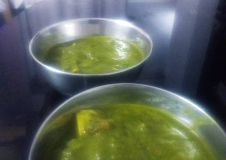 Easiest Way to Make Speedy Aloo palak