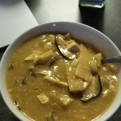 A picture of Easy hot and sour soup.