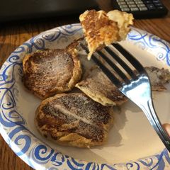 A picture of Sugary sweet mini pancakes!.