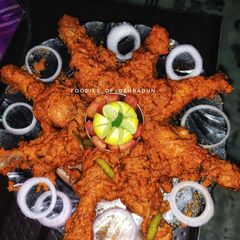 A picture of Chicken leg piece 🍗😍 easy recipe.