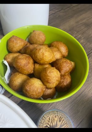 Panke (puff puff) ainihin hoton girkin