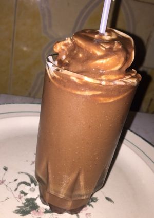 A picture of Choculate smoothie.