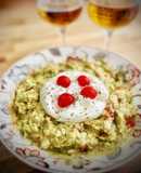 Guacamole con burrata