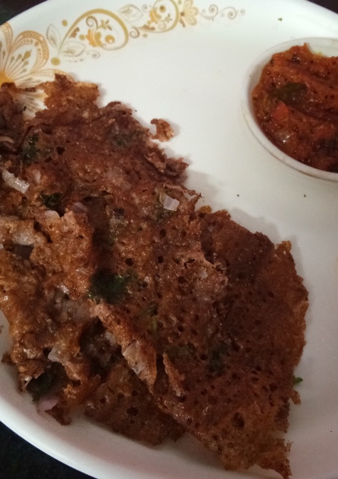 தக்காளி வித் ராகி ரவா ரோஸ்ட் செய்முறை முக்கிய புகைப்படம்