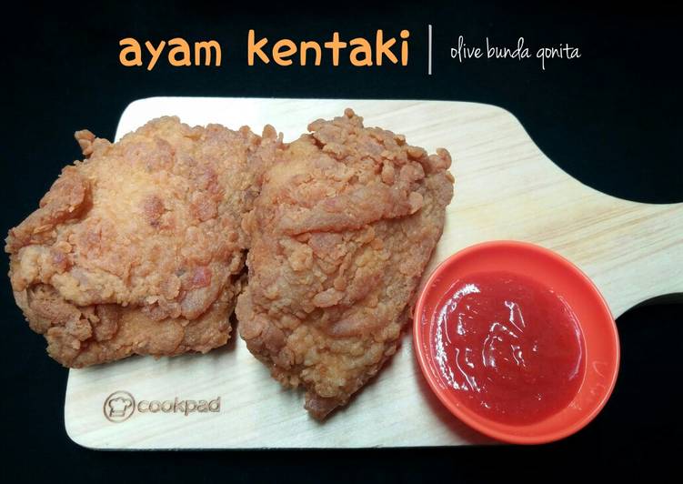 Resep @ENAK Ayam kentaki | fried chicken resep masakan rumahan yummy app