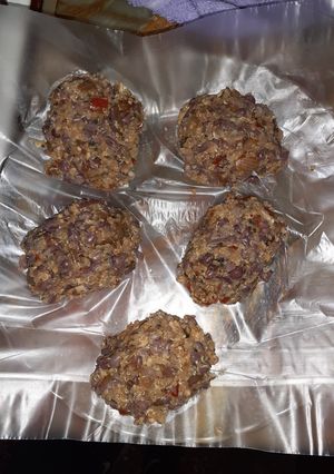 Una foto de Hamburguesas de poroto rojo y quinoa