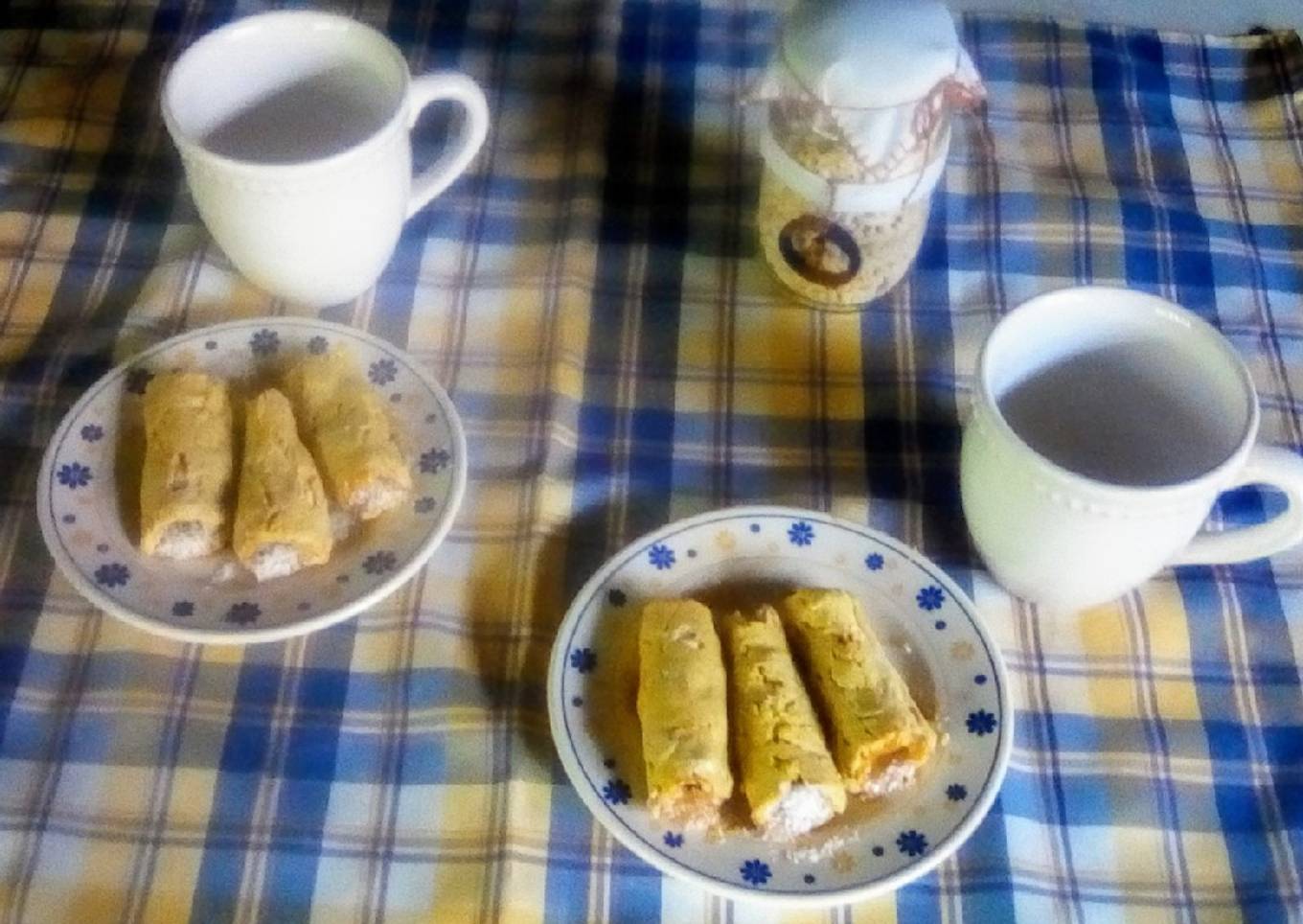Cañones de arroz rellenos de dulce de leche 🎉