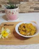 Puré de calabacín con portobellos