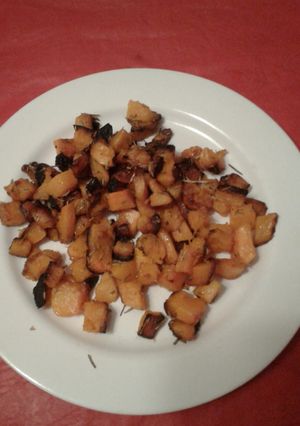 Una foto de Calabaza salteada