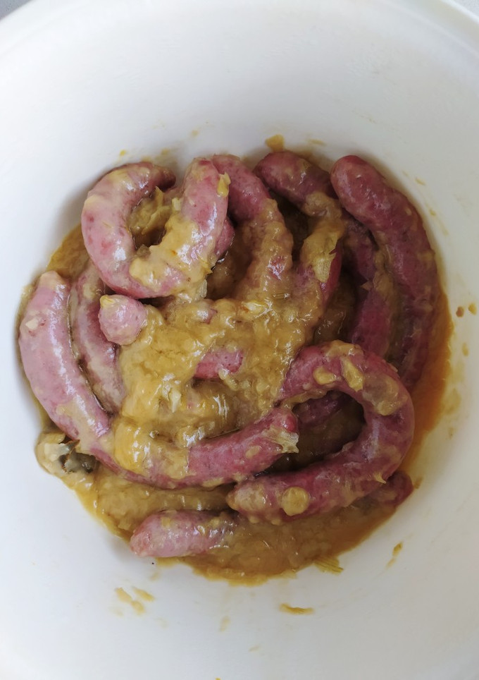 Una foto de Salchichas frescas Thermomix