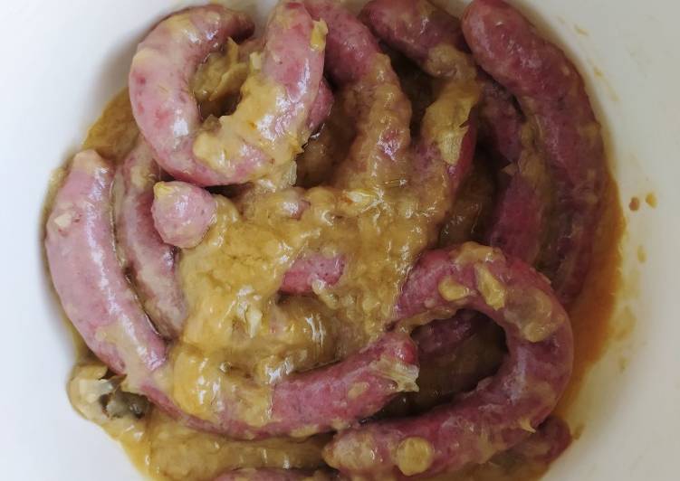 Salchichas frescas Thermomix