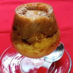 A picture of Custard Powder and Coffee Pudding.