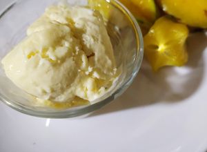 Una foto de Helado de carambola