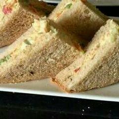 A picture of Veg curd sandwich.