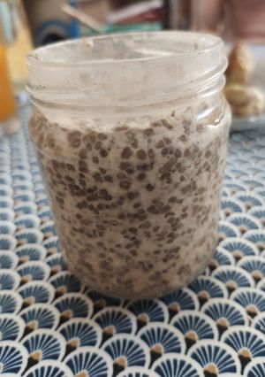 Une photo de Porridge overnight (⭐)