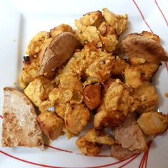 A picture of Chicken Shawarma. 😁.