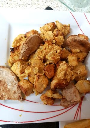 A picture of Chicken Shawarma. 😁.