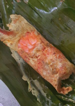 Foto resep Pepes Udang Telur
