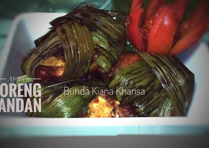 Ayam Goreng pandan