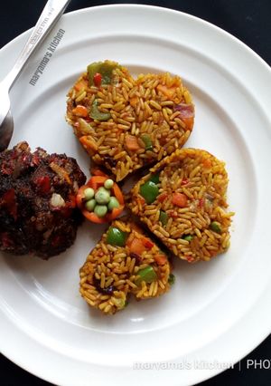A picture of My special Fried rice.