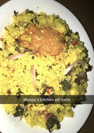 Dambun couscous ainihin hoton girkin