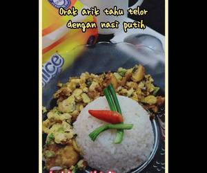 Cara Cepat Orak arik tahu telor dengan nasi putih Lezat Mantap Cara Cepat Orak arik tahu telor dengan nasi putih Lezat Mantap