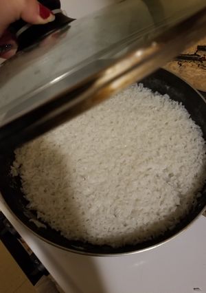 Una foto de Arroz blanco