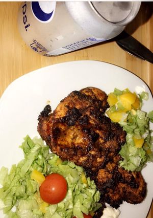 صورة لوصفة وجبه صحيه بصدور الدجاج