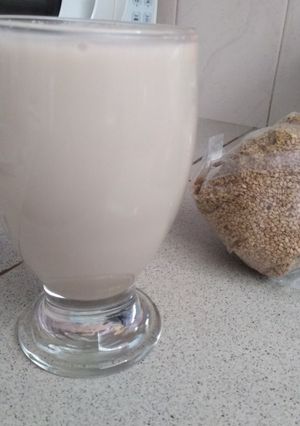 Una foto de Leche de sésamo (ideal para estreñimiento)