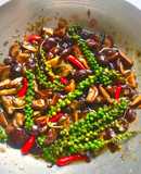 Nấm đông cô (hương)kho quẹt (tiêu) chay