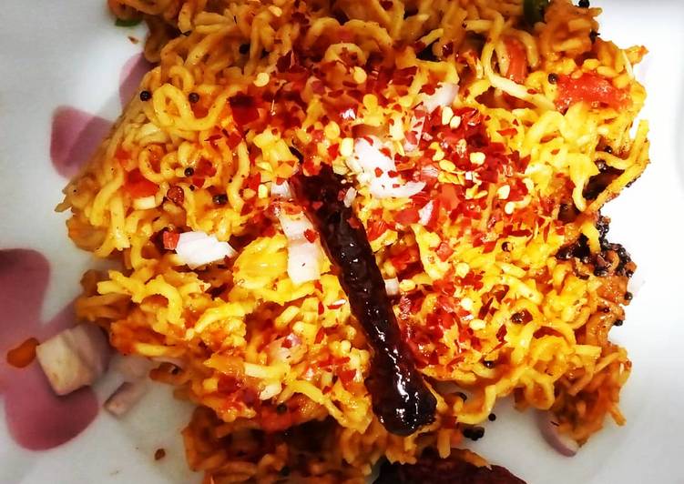 Step-by-Step Guide to Make Ultimate Tomato Tadka Maggi
