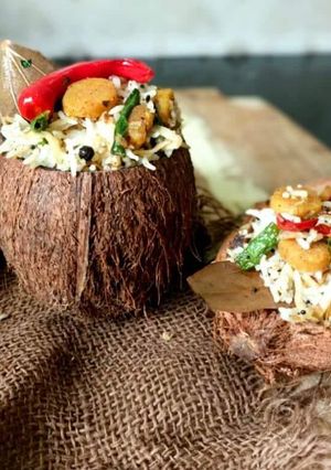 A picture of Coconut Gatta Rice Pilaf.