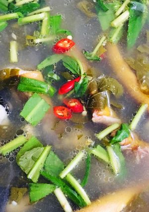 Hình của món Lẩu Lươn.