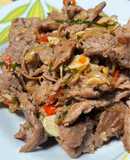 Tumis Daging Jeruk Nipis