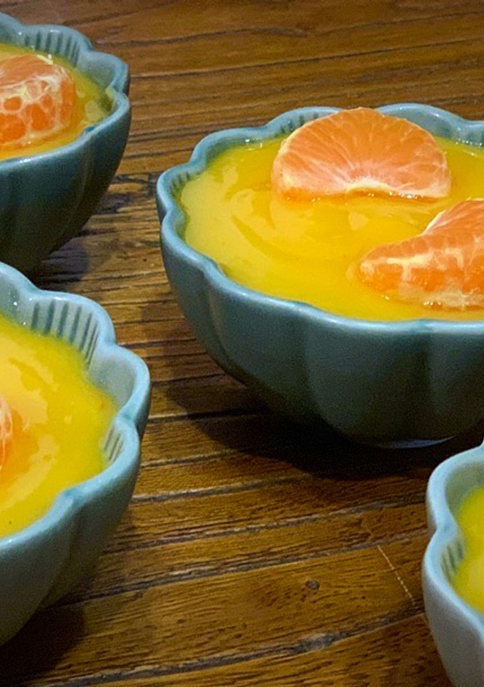 Una foto de Crema de mandarina