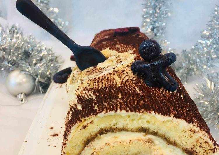 Comment Préparer Les Bûche tiramisu