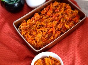 Une photo de Compotée de courgettes, tomates & oignons