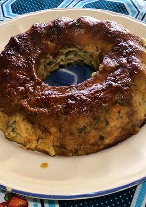 Una foto de Budín de zanahorias