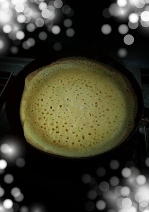Foto resep terang bulan teflon
