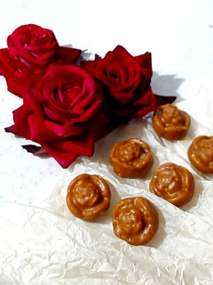 عکسی از دستور حلوا یخچالی (آرد نخودچی+ارده)