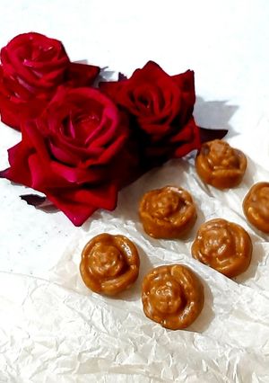 عکسی از دستور حلوا یخچالی (آرد نخودچی+ارده)