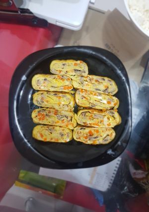 Foto resep Gyeran mari (계란말이) Telur Dadar Gulung Korea