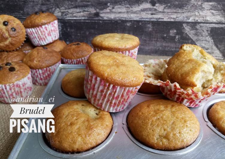 Brudel Pisang Cupcakes